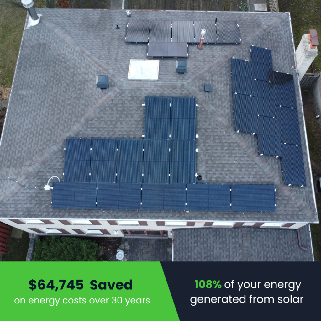 CMI Solar install in North York