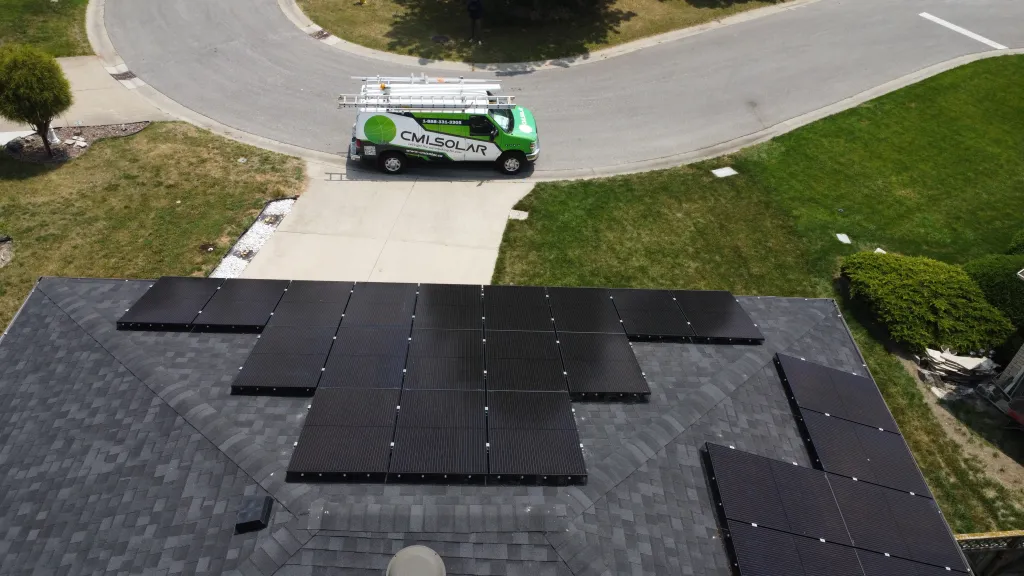 CMI Solar installation in ontario