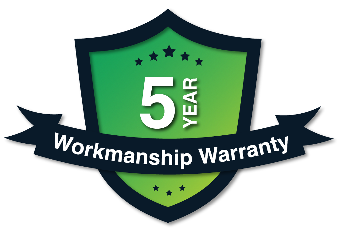 5_year_workmanship_warranty_badge 5 year workmanship warranty on all of our installations