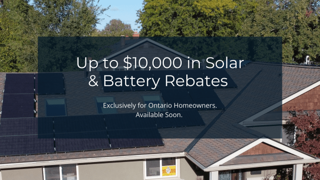 Ontario's Solar and Battery 2025 Rebate