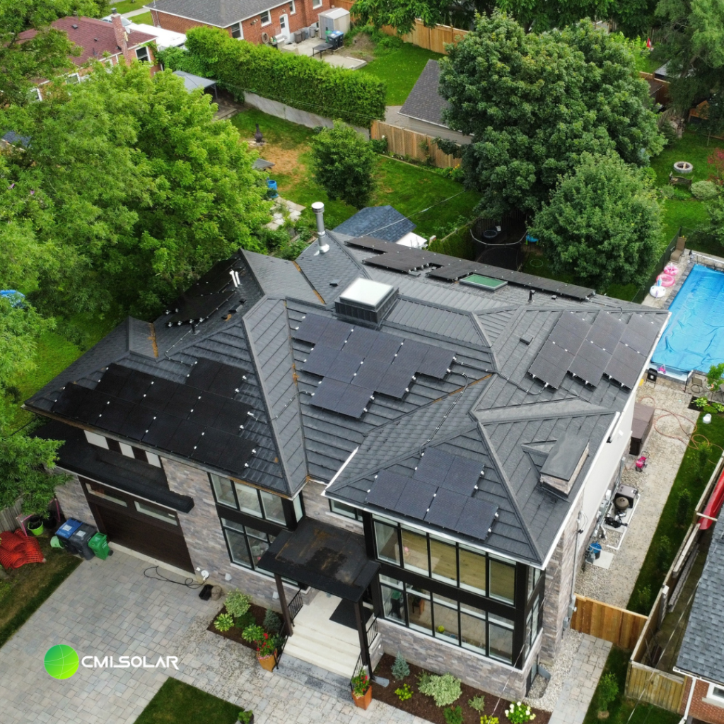 CMI Solar panel installation 2023 - mississauga ontario